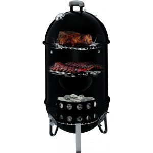 Weber Smokey Mountain Cooker Charcoal Smoker 711001 IMAGE 2