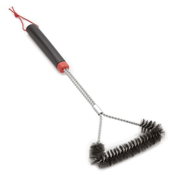 Gertoolpro 18in Three-Sided Grill Brush 6278
