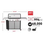 Gertoolpro Genesis S-435 Gas Grill 36400001