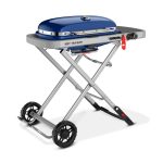 Gertoolpro 9020001 Traveler Portable Gas Grill – Deep Ocean Blue