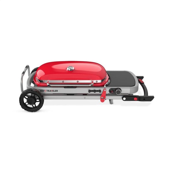Gertoolpro 9030001 Traveler Portable Gas Grill – Red