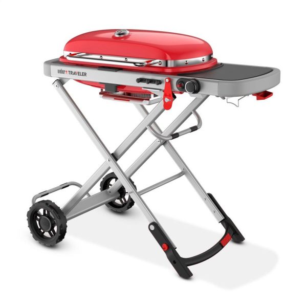 Gertoolpro 9030001 Traveler Portable Gas Grill – Red
