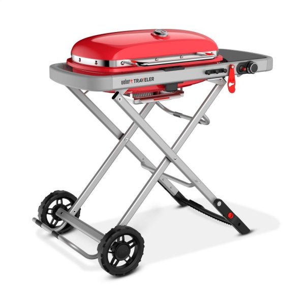Gertoolpro 9030001 Traveler Portable Gas Grill – Red