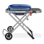 Gertoolpro 9020001 Traveler Portable Gas Grill – Deep Ocean Blue