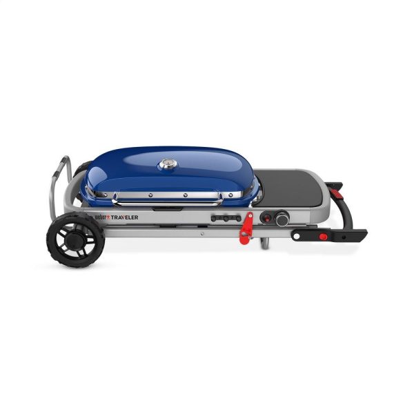 Gertoolpro 9020001 Traveler Portable Gas Grill – Deep Ocean Blue