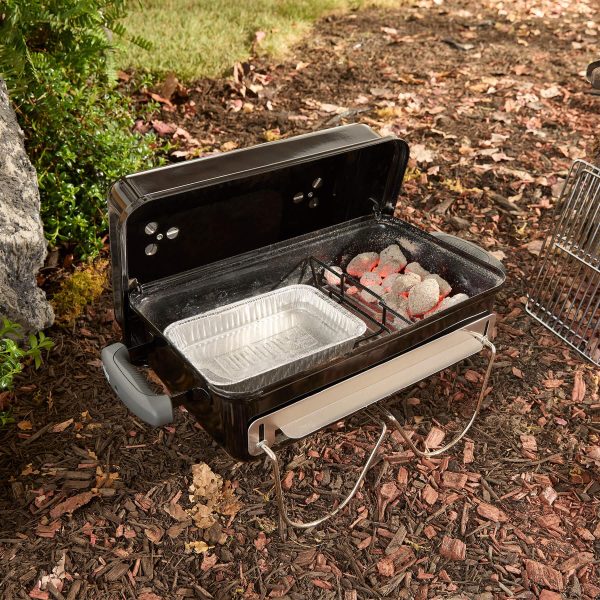 Gertoolpro 1500763 Go-Anywhere Charcoal Grill – Black