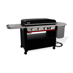 Gertoolpro 1501350 Slate 36″ Rust-Resistant Griddle (Natural Gas) – Black