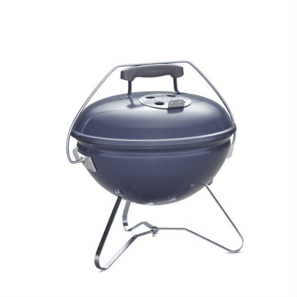 Gertoolpro 1126801 Smokey Joe Premium Charcoal Grill 14″ – Slate Blue