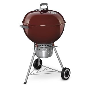 Gertoolpro 14403001 Original Kettle Premium Charcoal Grill – 22 Inch Crimson