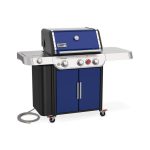 Gertoolpro 37480001 Genesis E-335 Gas Grill – Deep Ocean Blue Natural Gas