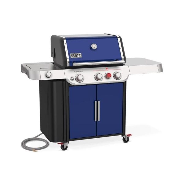 Gertoolpro 37480001 Genesis E-335 Gas Grill – Deep Ocean Blue Natural Gas