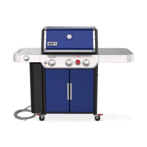 Gertoolpro 37480001 Genesis E-335 Gas Grill – Deep Ocean Blue Natural Gas